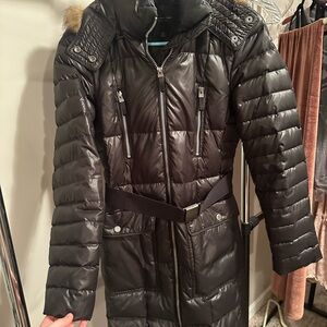 Women's Black Down Coat